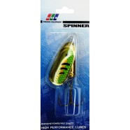 Блешня на хижу рибу, обертова, EOS S0037А, вага 21,5 г, колір GS123004